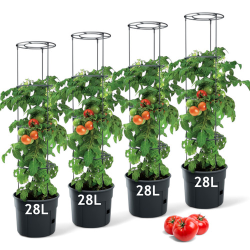 4er set tomatentöpfe 28l - tomatentöpfe,