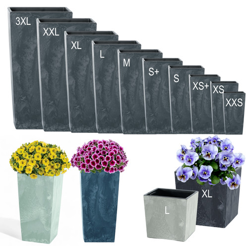 Pflanzkübel xxl groß eckig - xxl,